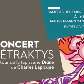 Concert par l'Ensemble Tétraktys / Centre Nelson Mandela