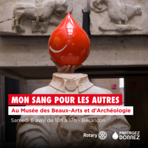 Don du sang / Le 6 avril de 10h à 17h au MBAA